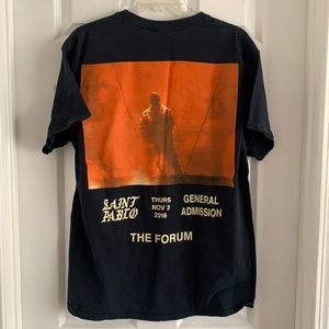 TLOP Life of Pablo Kanye West Saint Pablo Tour The Forum tee